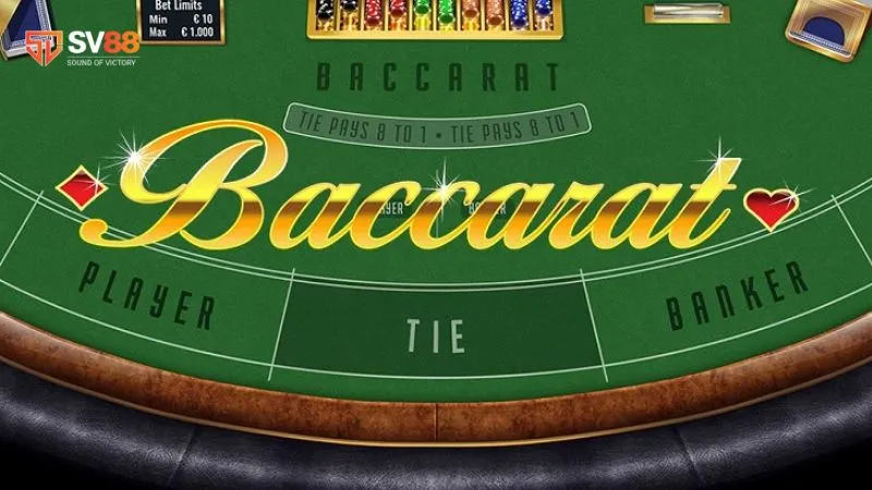 Giới thiệu game bài Baccarat tại nhà cái SV88